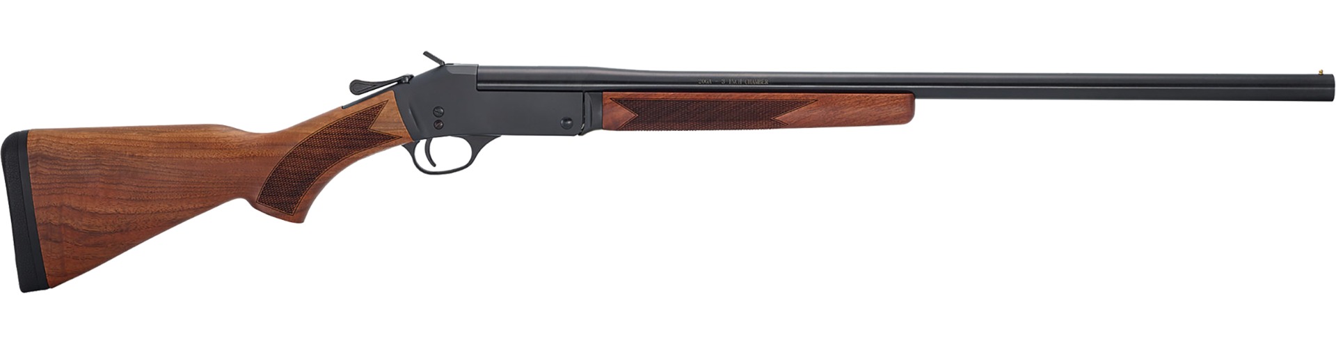 Henry H015Y20 Single Shot Youth 20 Gauge Shotgun, 26" Blued Barrel, 3" Chamber, 1rd Capacity, Black Metal Finish & American Walnut Stock