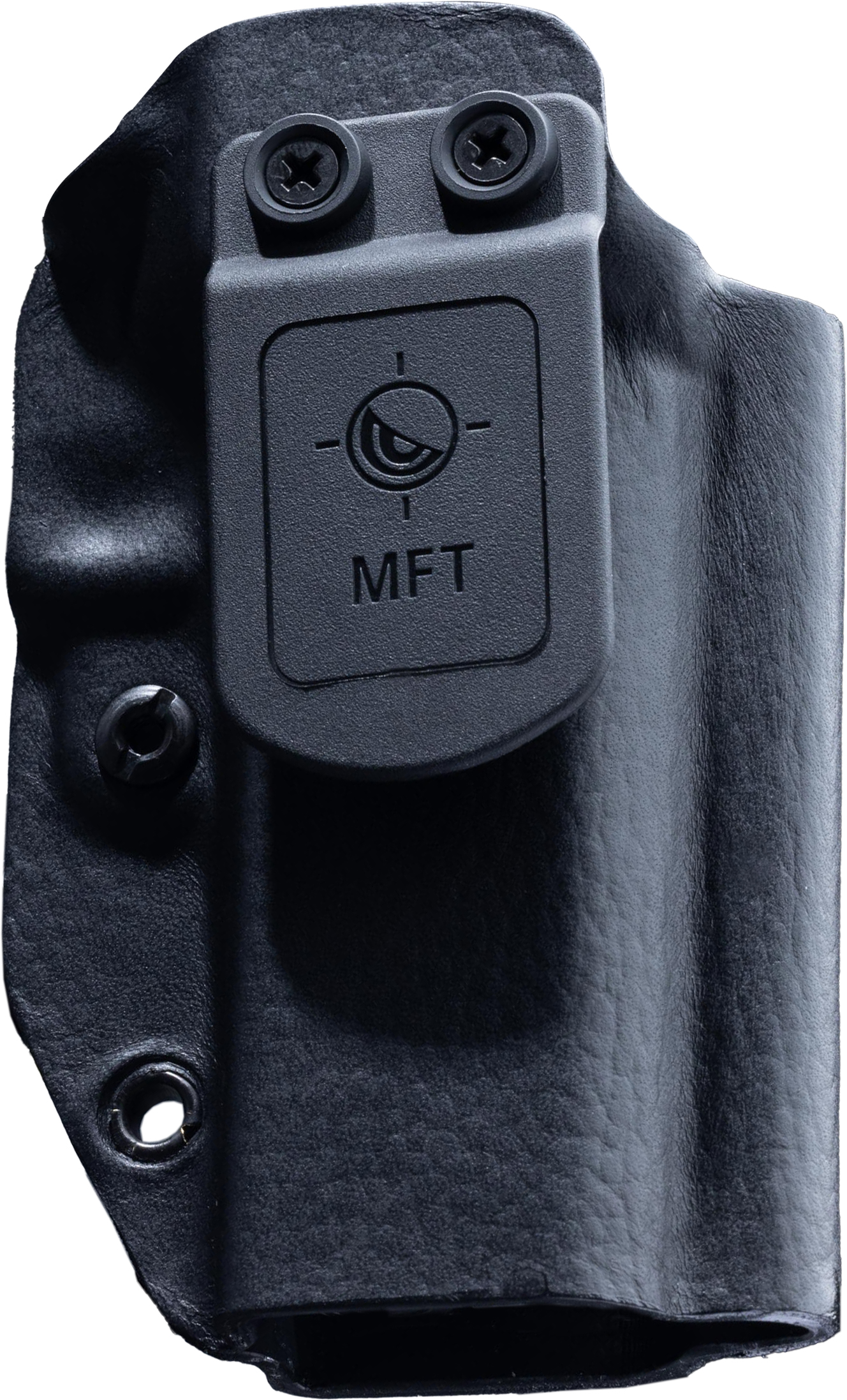 Mission First Tactical H3-SFD-3-BLK2 Hybrid Leather/Kydex Holster Black