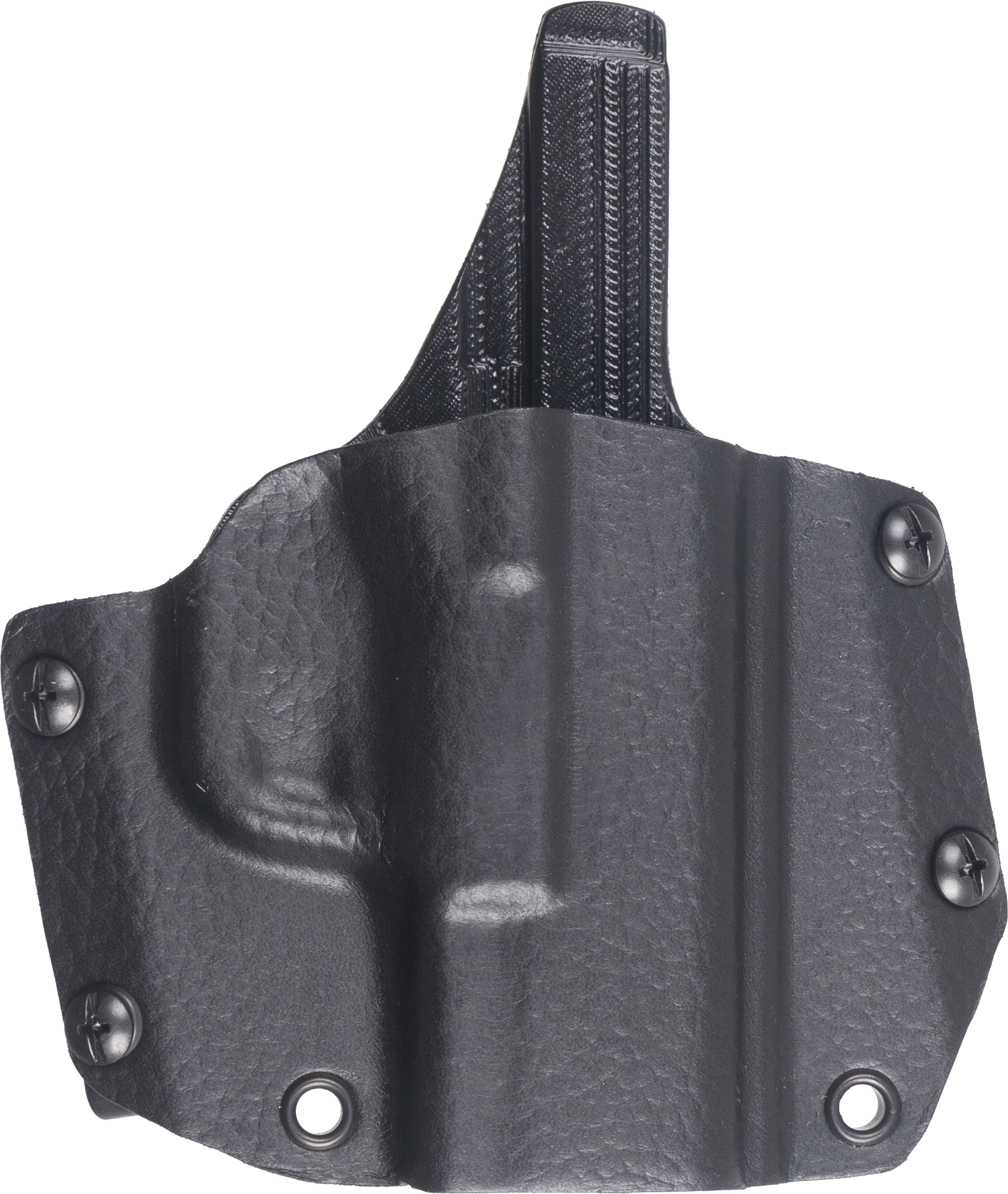 MFT H4-SFD-2-BLK2 Leather OWB Holster Right Hand Black Rage Grain