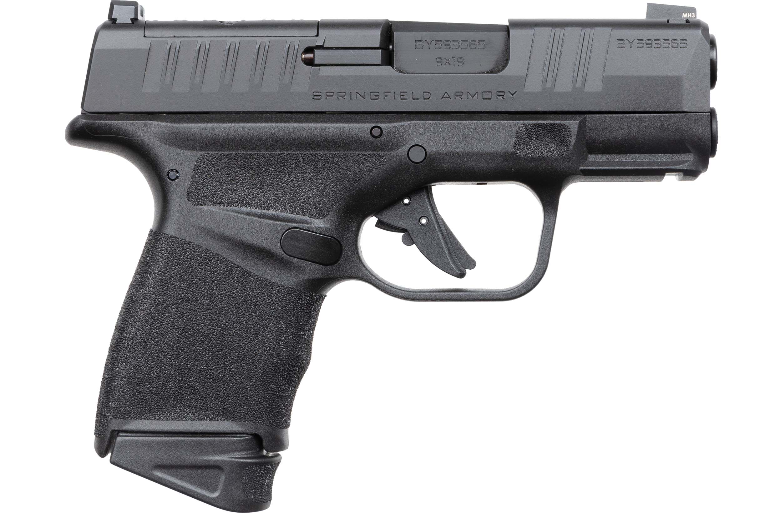 Springfield HC9319BOSPCA-GU24 Hellcat 9mm 3" Black Optic Ready 10rd Mags