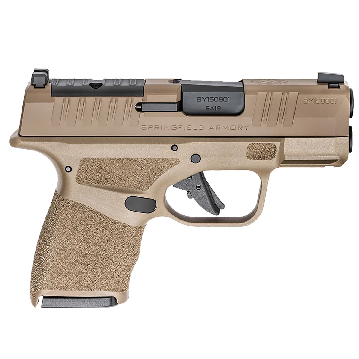 Springfield Armory Hellcat Micro-Compact OSP Optics Ready Pistol 9mm FDE