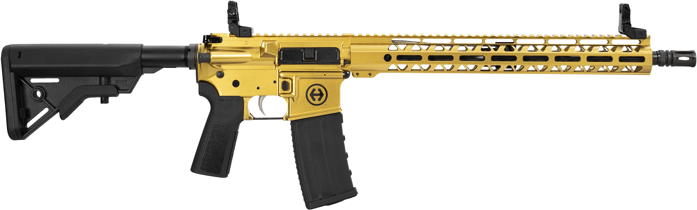 Hi-Point HP15P-556 GOLD HP-15 Pistol 223 Rem | 5.56 NATO 10.5" Gold Semi-Auto
