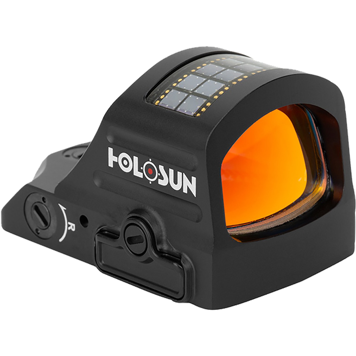 Holosun 407C-X2 2 MOA Red Dot Sight - Shake Awake, Matte Black - Holosun - 0.63" X 0.91"