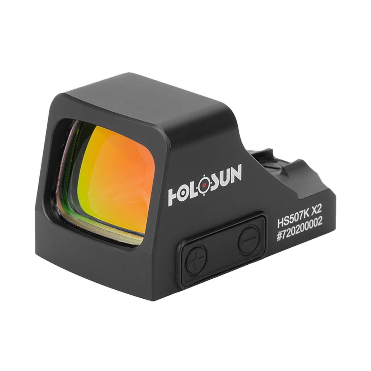 Holosun HS507K-X2 Micro Red Dot Reflex Sight, Shake Awake, 32 MOA Circle - Holosun - 0.58" X 0.77"