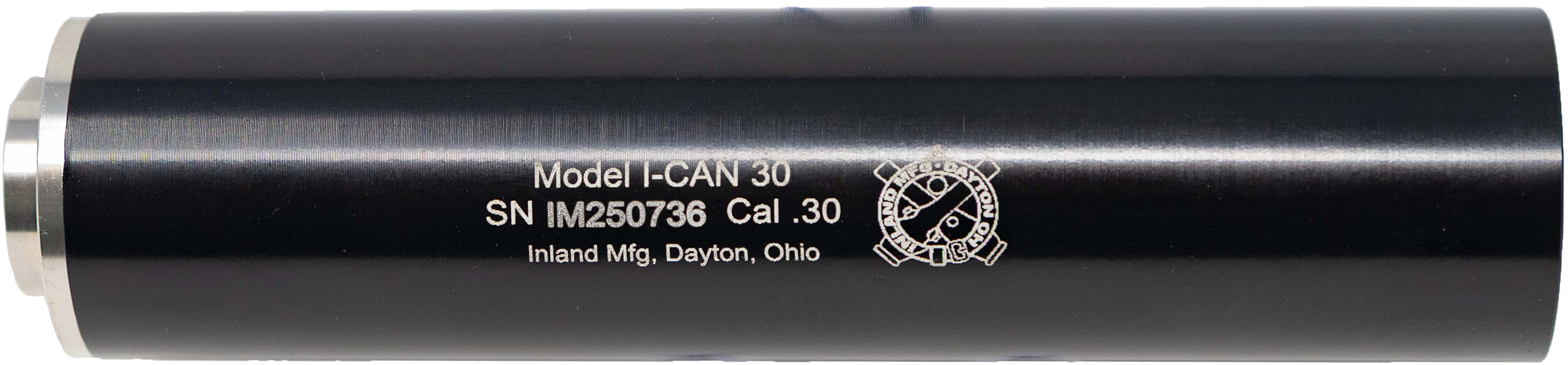 INLAND SUPPRESSOR I-CAN 6 9MM 1/2X28 BLK