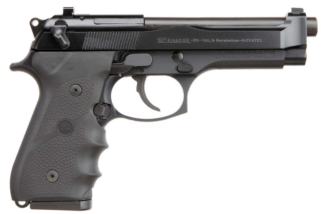 Beretta 92FS Brigadier 9mm Luger 4.70" 15 Rounds Inox Steel Slide Alumin...