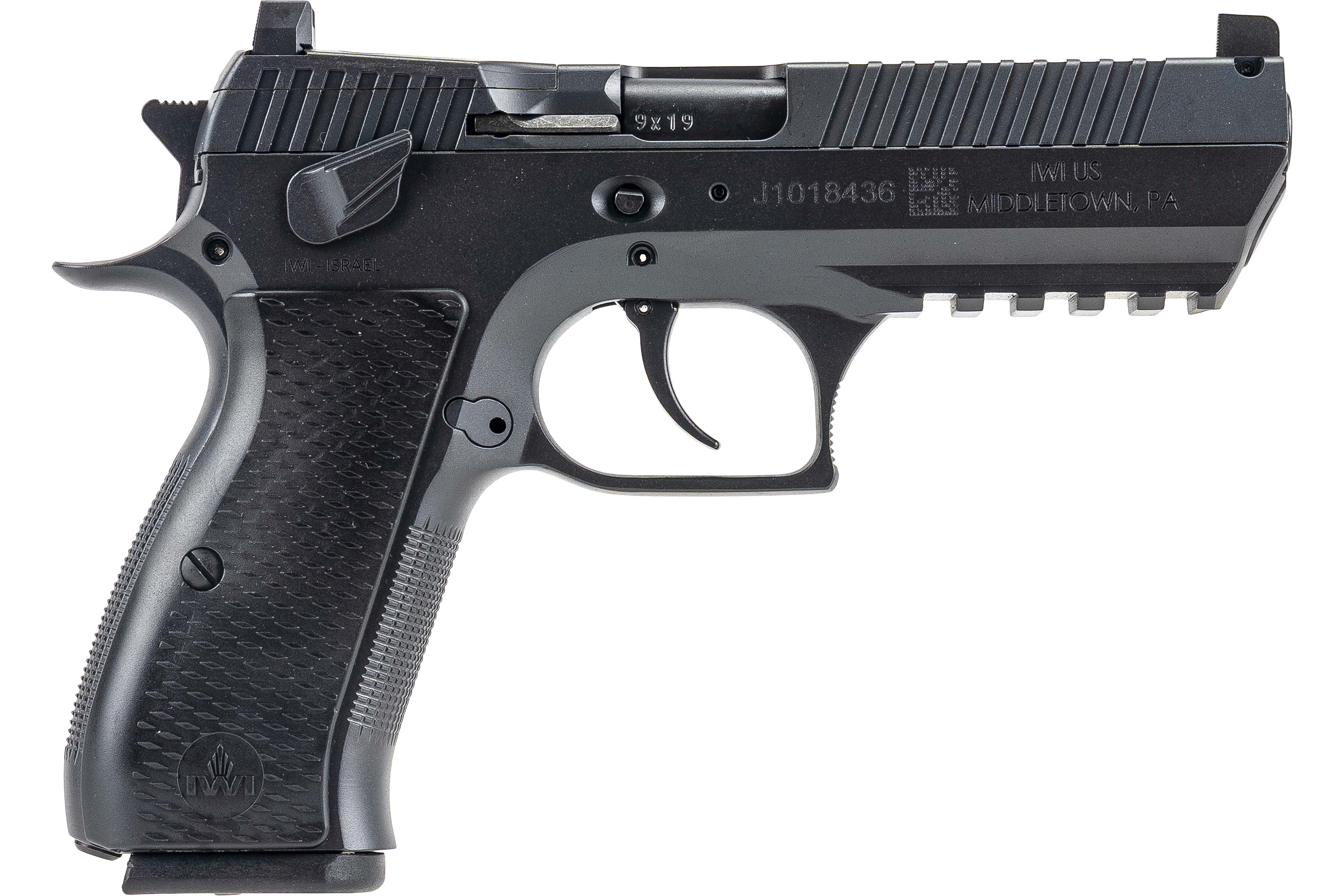 IWI Jericho J941F9ORP 9MM Pistol 16+1 4.4" Black Plastic Grips Rail