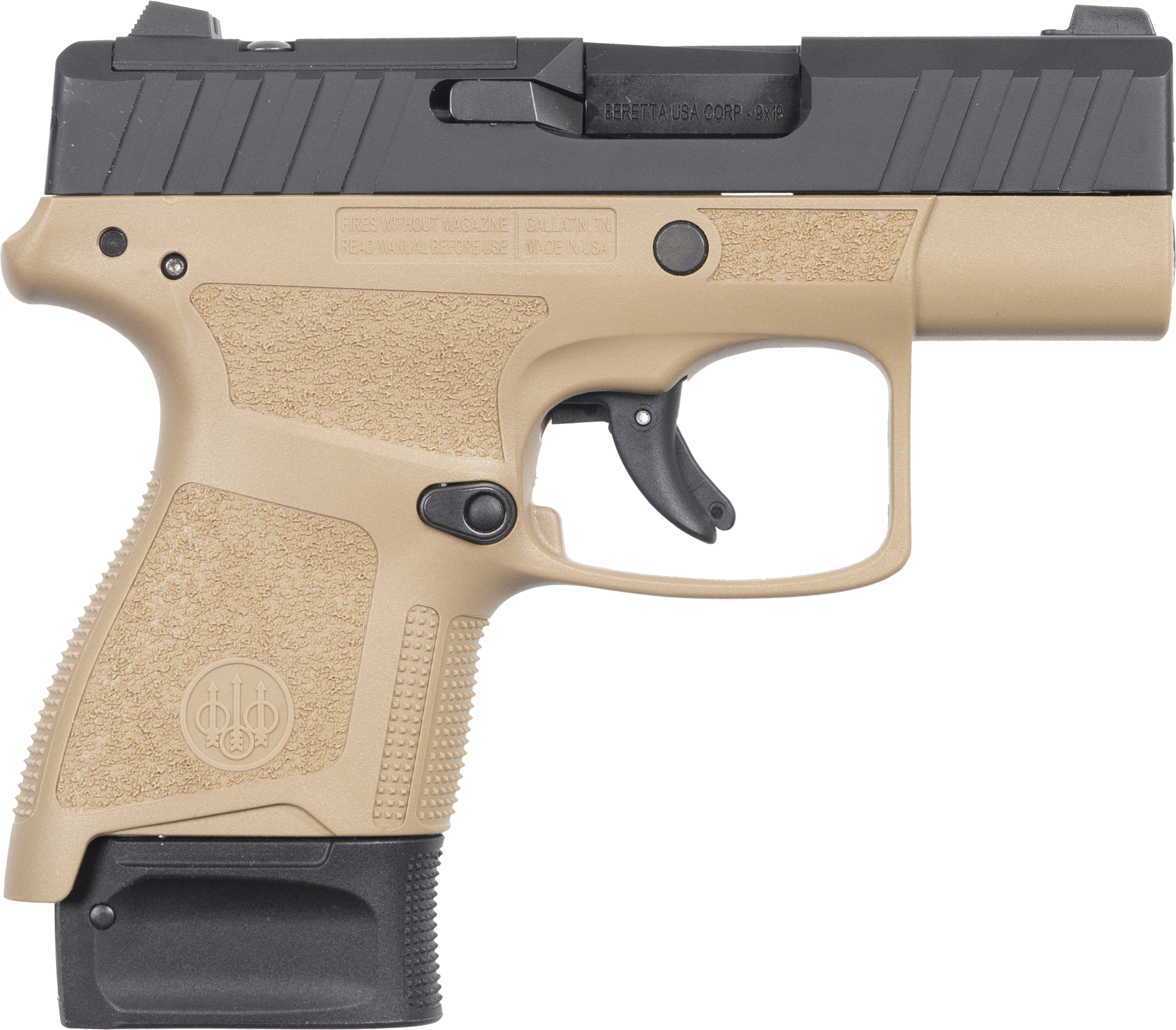 BERETTA APX A1 Carry 9mm Luger 3in 1+8rd Flat Dark Earth Pistol JAXN9258A1