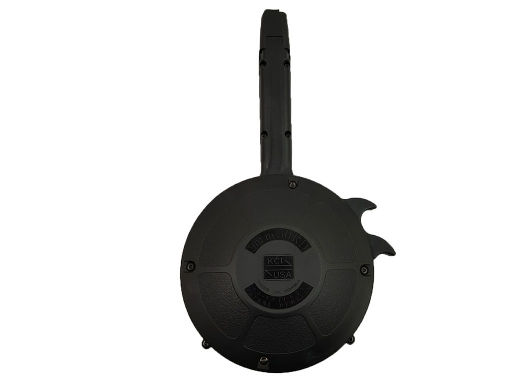KCI KCI-MZ027 50RD 9MM Drum Magazine Gen 2 for Glock 17-45 Models - KCI USA - 9 mm Luger for sale at TheGunDock