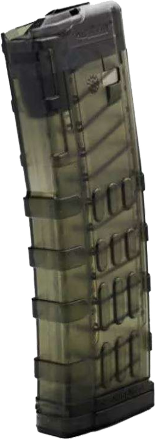 KCI IMZ065 AR-15 30Rd Polycarbonate Magazine with Steel Feed Lips