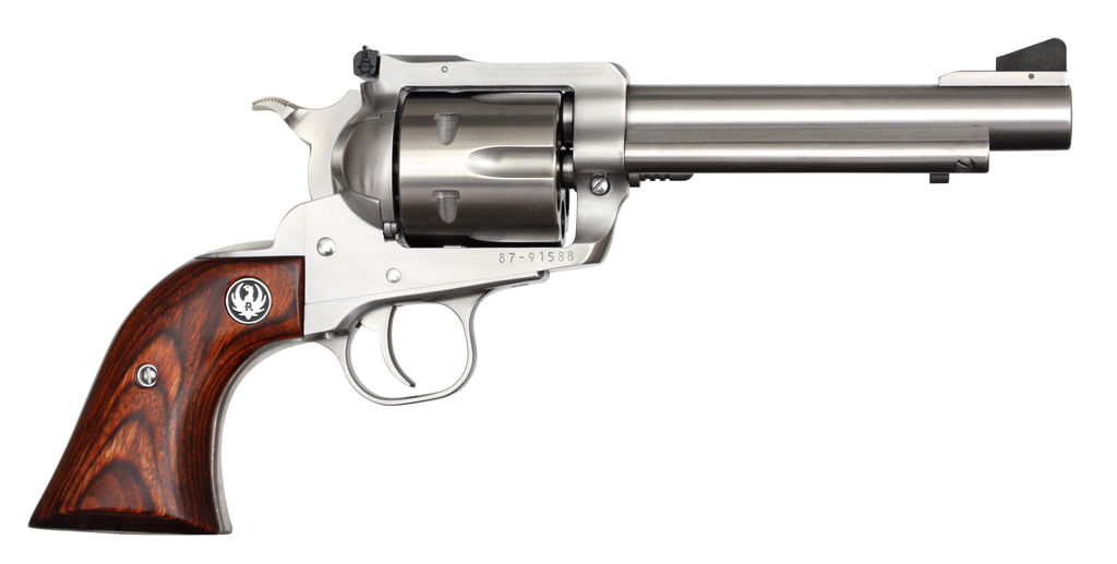 Ruger Super Blackhawk 44 Rem Mag 5.5in 6rd Satin Stainless Revolver (0811) - Ruger - 44 Magnum | 44 Special