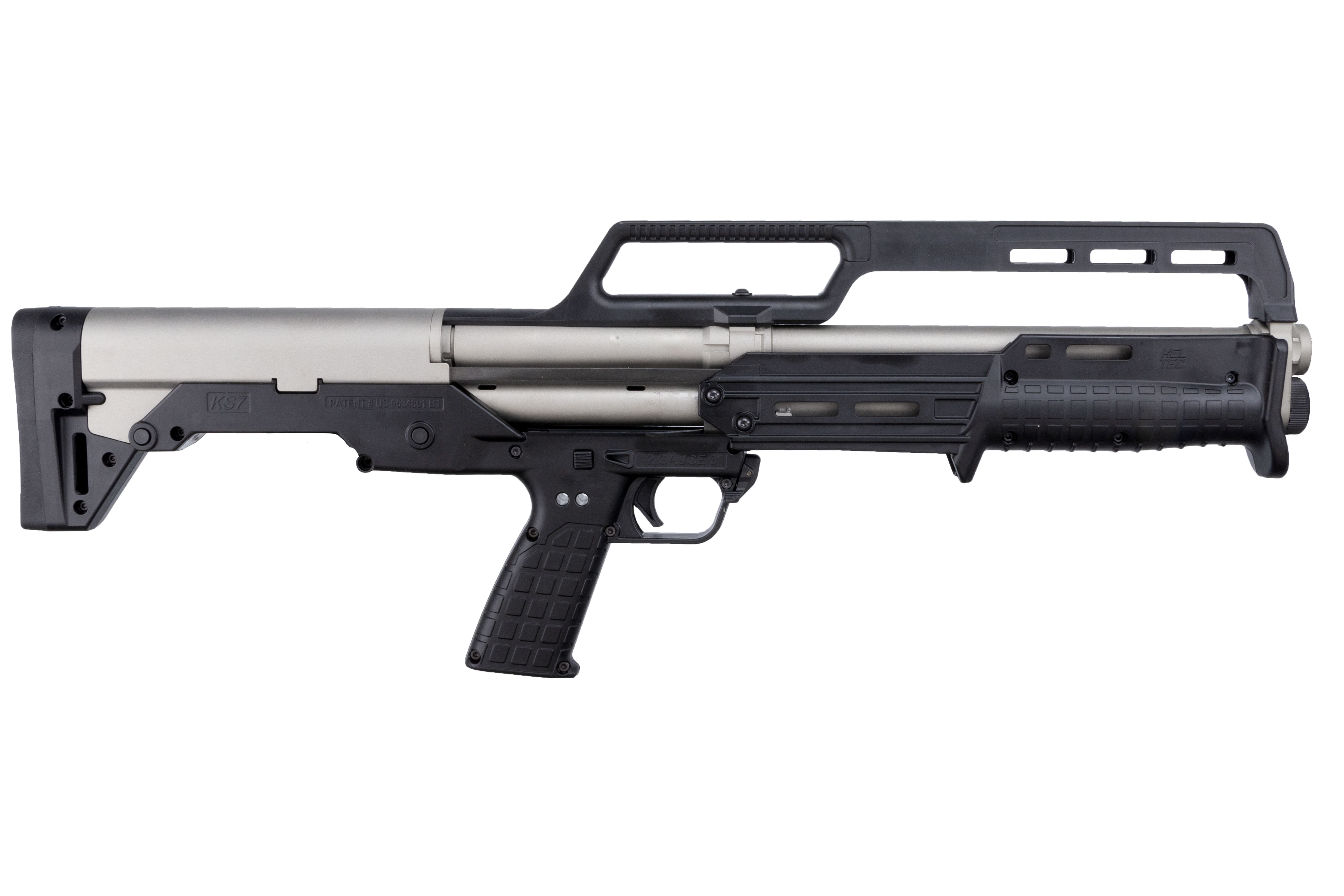Kel-Tec KS7TTM 12 Gauge Pump Shotgun 7+1 Titanium Cerakote 18.5" - Kel-Tec - 12 GAUGE