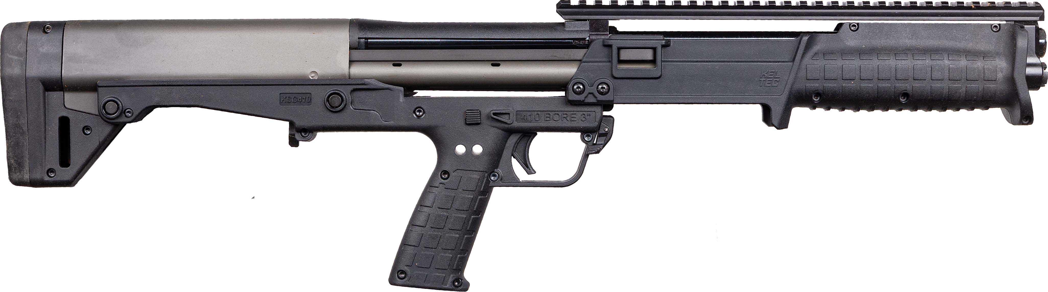 Kel-Tec KSG 410 Gauge 14+1 Bullpup Shotgun 18.5" Black Polymer Exclusive - Kel-Tec - 410 BORE 3"
"KSG410TTNMPR