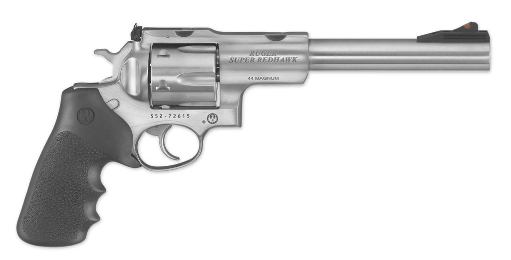 Ruger 44 Magnum Super Redhawk Revolver 7.5" SS 6rd 5501 - Ruger - 44 Magnum | 44 Special