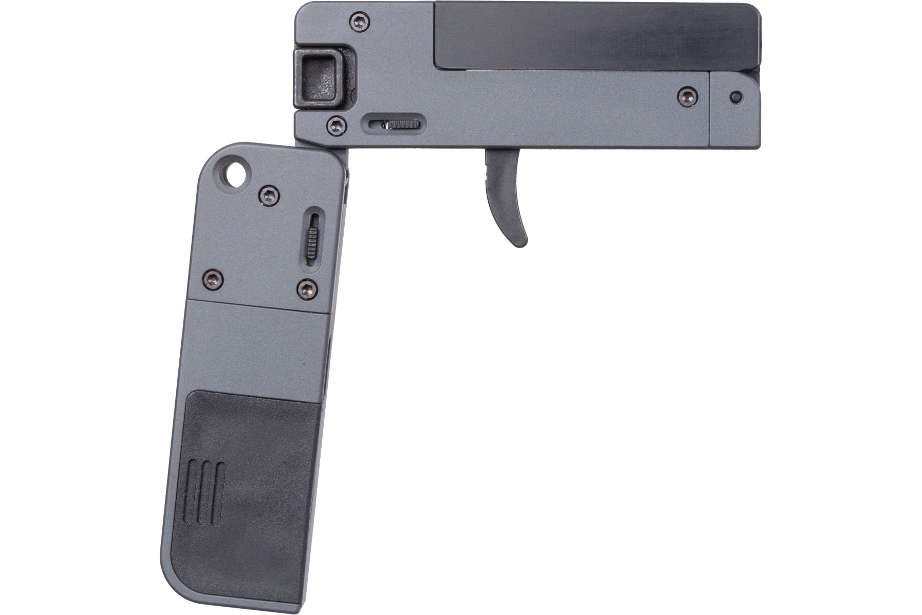 Trailblazer LifeCard .22 Mag Single Shot Folding Pistol - Sniper Gray, Aluminum Frame