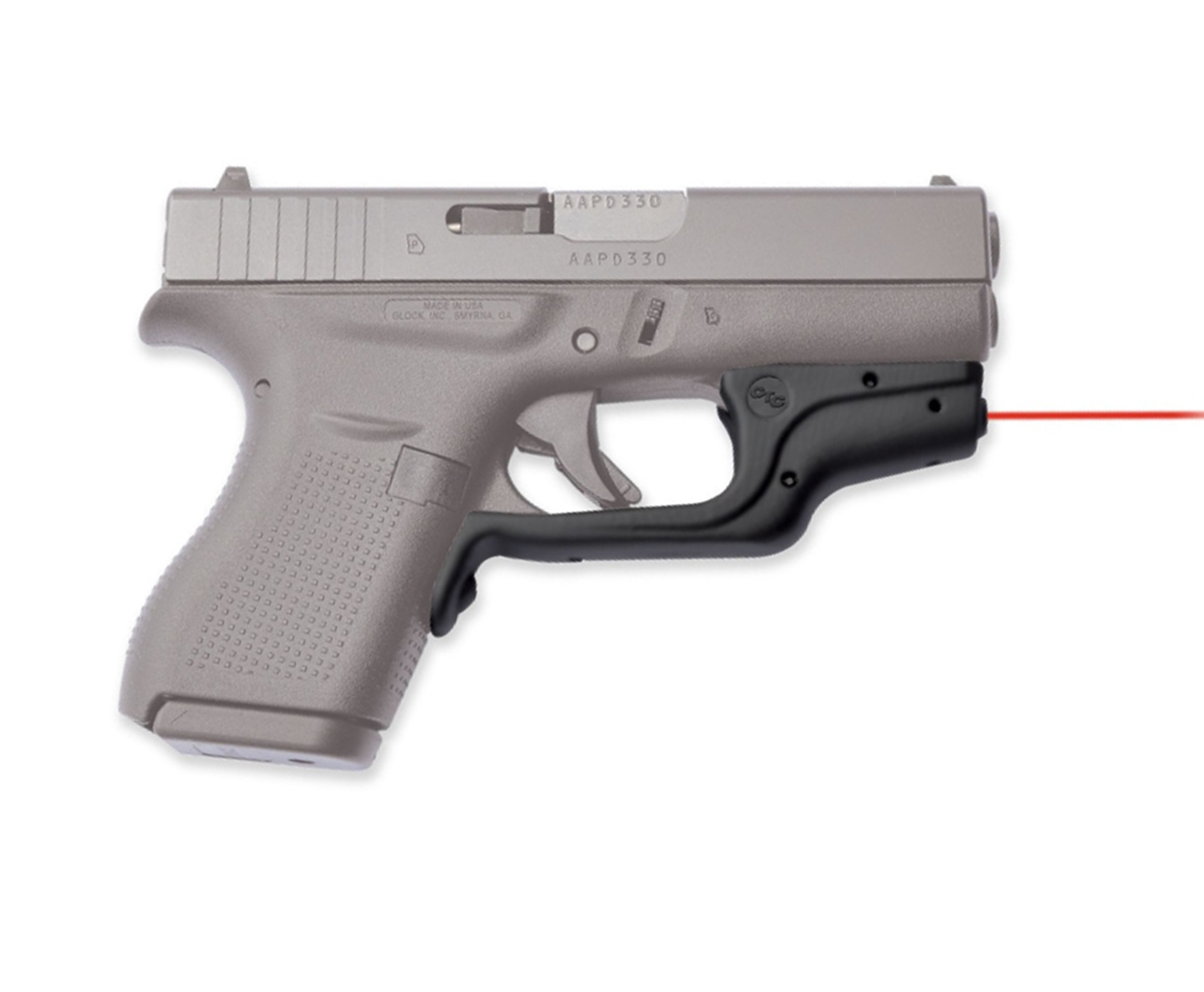 Crimson Trace Laserguard With Red For Glock