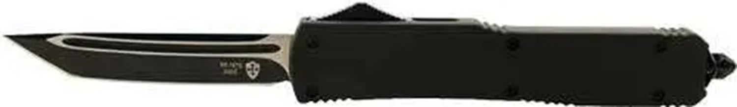 Templar Knife MBR231 Slim OTF Black Rubber 3.1" Tanto Blade