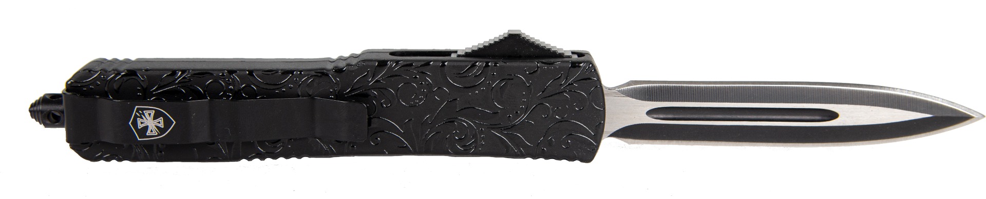 Templar MMDG131 Maiden Gloss Gen II 3.43" OTF Dagger Black 440C Blade
