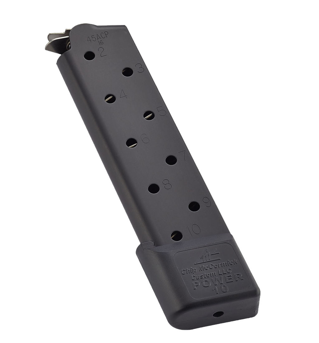 Chip McCormick Range Pro Full-Size 1911 Handgun Magazine Stainless 9mm L...