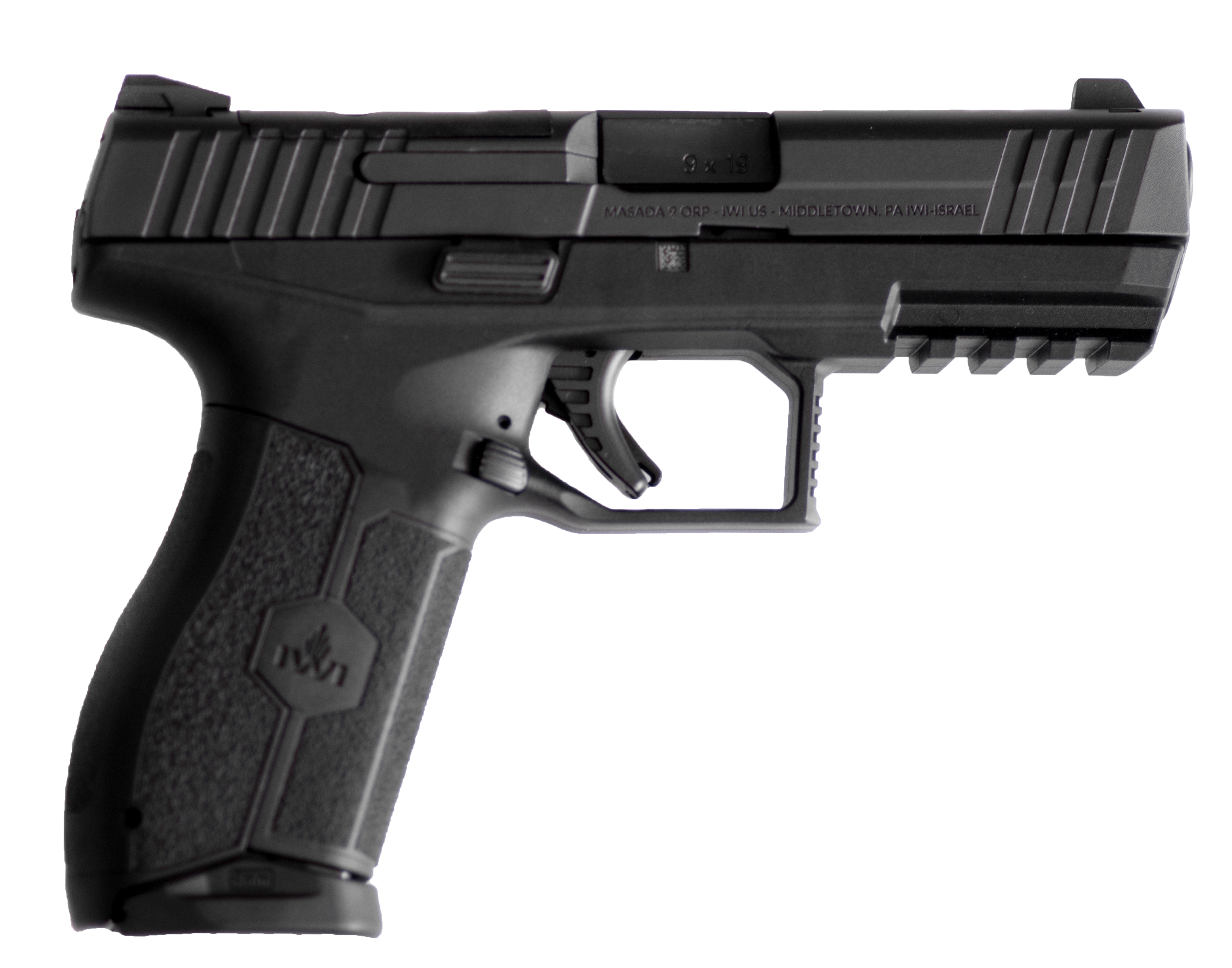 IWI US Masada Semi-Automatic Pistol 9mm Luger 4.1" Barrel 10 Round Black