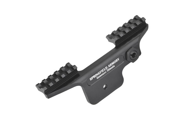 Springfield Armory M1A 4th Generation Matte Black Aluminum Scope Mount - Picatinny-Style Rail, 1-Piece Design - Springfield Armory - M1A SCOPE MOUNT