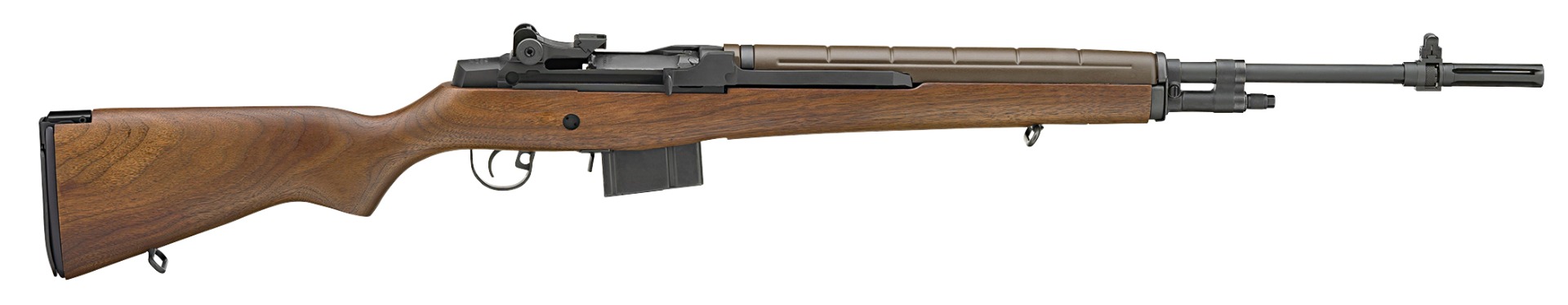 Springfield Armory M1A Loaded 7.62x51mm 22in Black Walnut 10 Round Semi Aut - Springfield Armory - 7.62 x 51mm | 308 Win