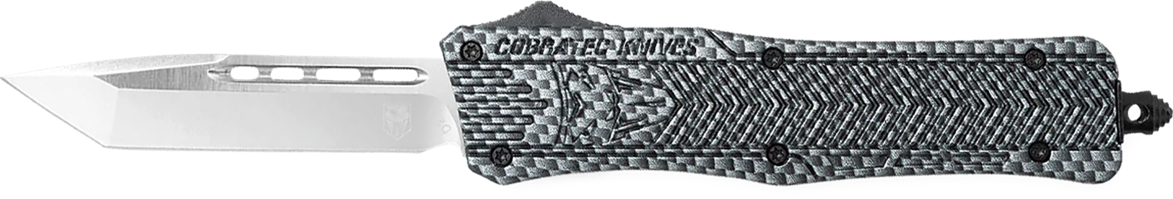 CobraTec MCFCTK1MTNS CTK-1 Medium 3" OTF Tanto D2 Steel Knife