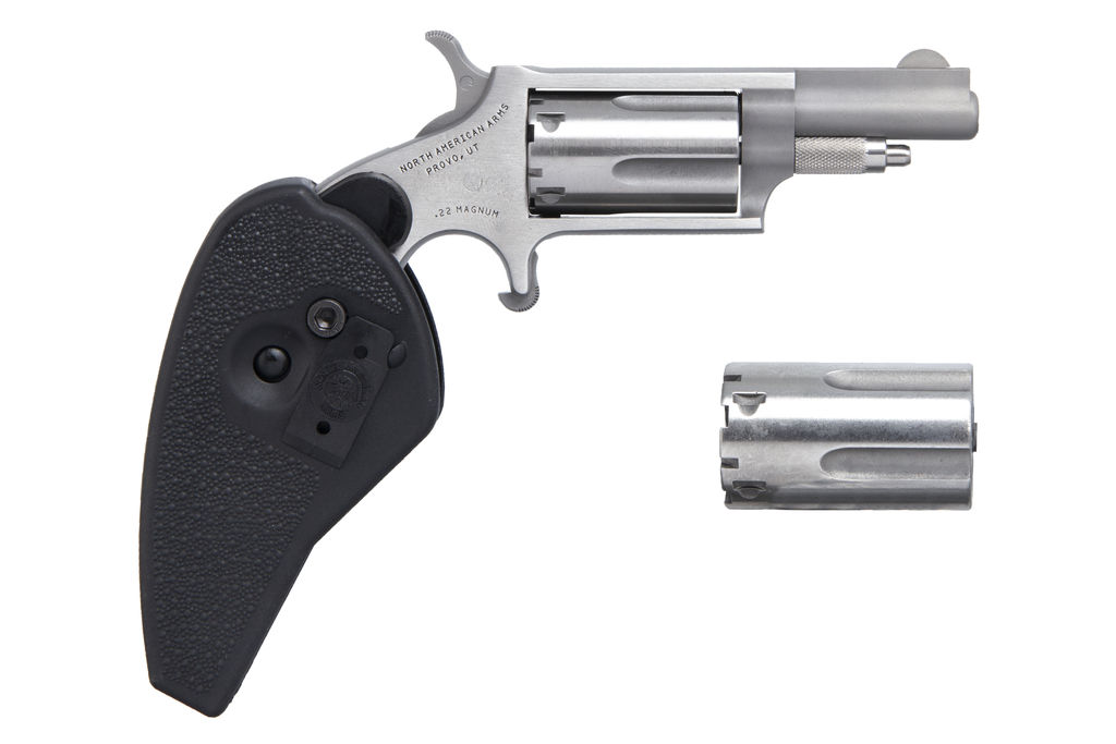 North American Arms 22MCHG Mini-Revolver 22 LR/22 WMR 5 Shot 1.63"...