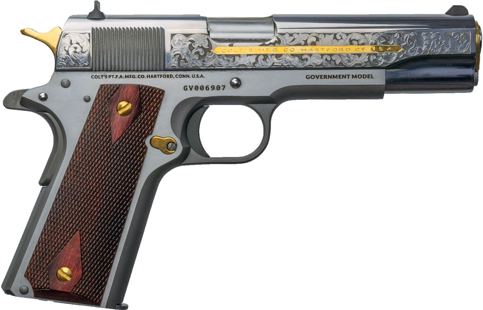 Colt O1911C-SS38-DHM 1911 Pistol 38 Super Auto 9+1 Stainless Steel