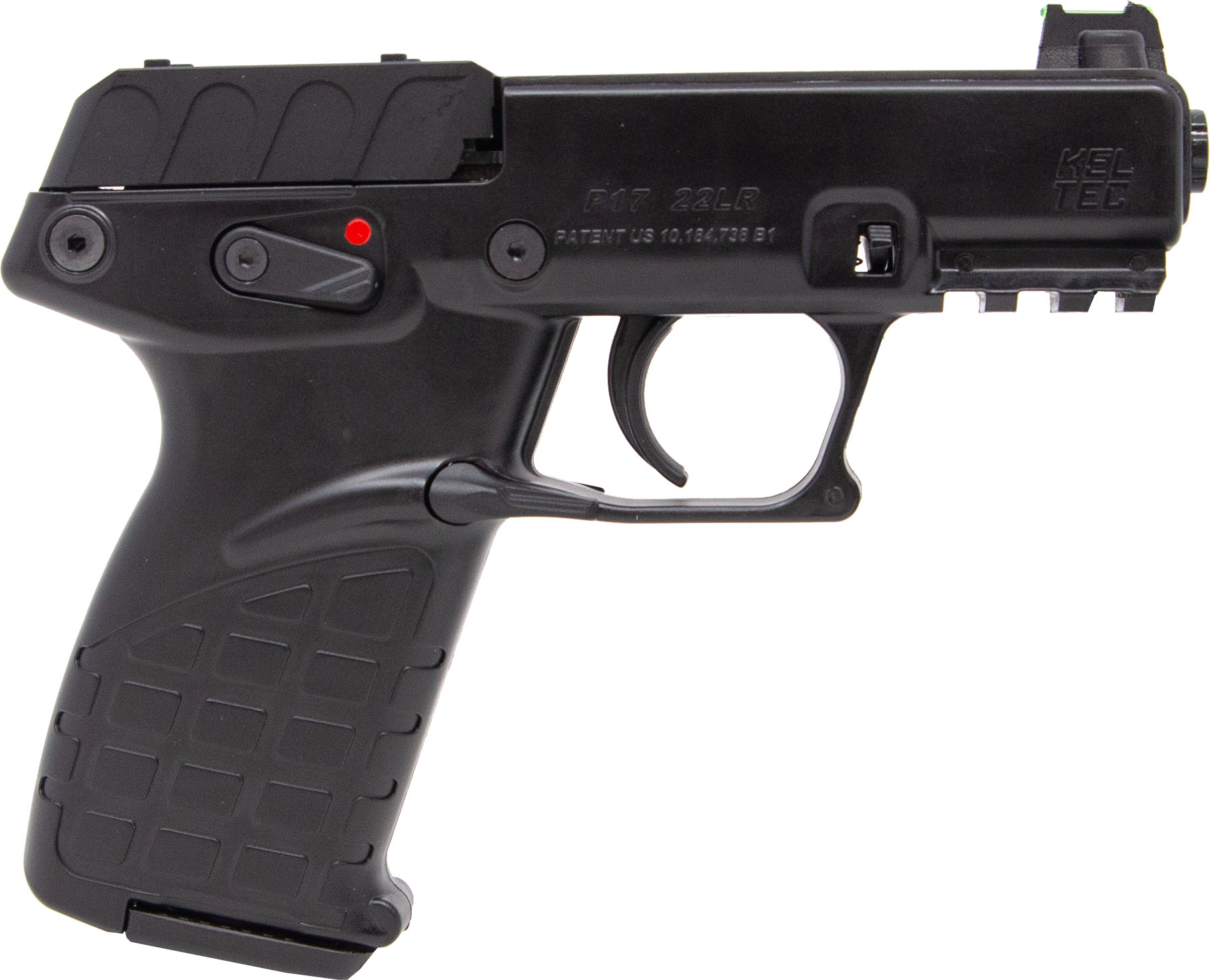 KelTec P17 Lightweight Pistol Threaded Barrel Ambidextrous Safety - Kel-Tec - 22LR