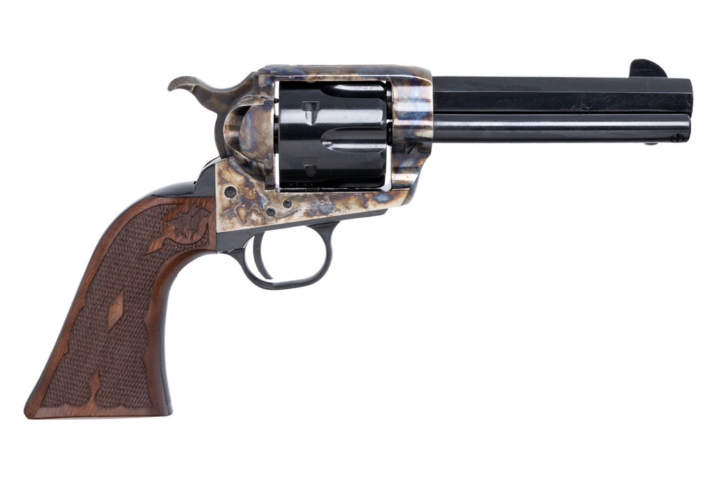 Cimarron El Malo 2 357 Magnum 4.75 in Octagon Barrel Blue 6 Shot Action