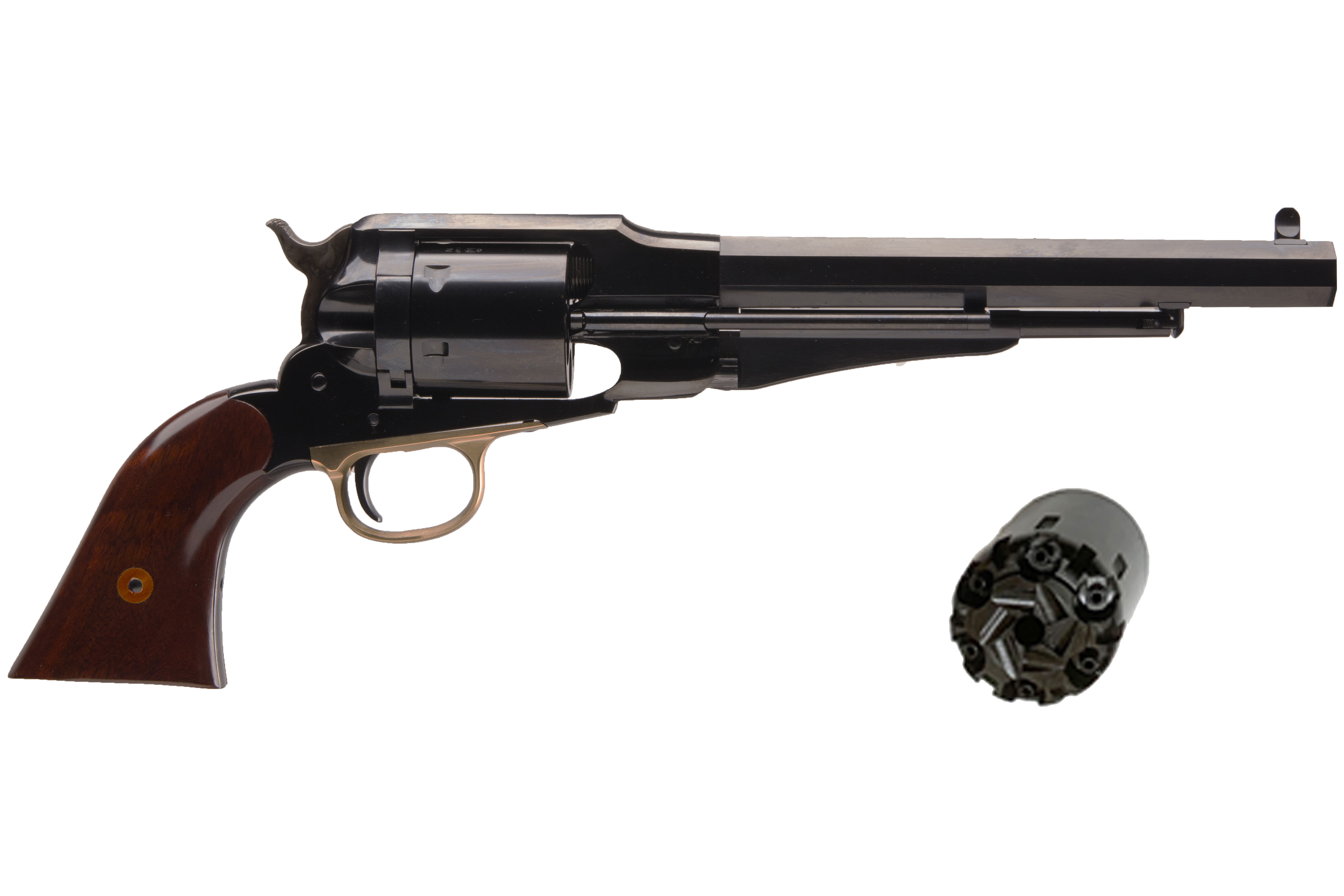 CIMARRON Preacher 45LC/.44 8in 6rd Sgl-Actn Dual Cylinder Revolver