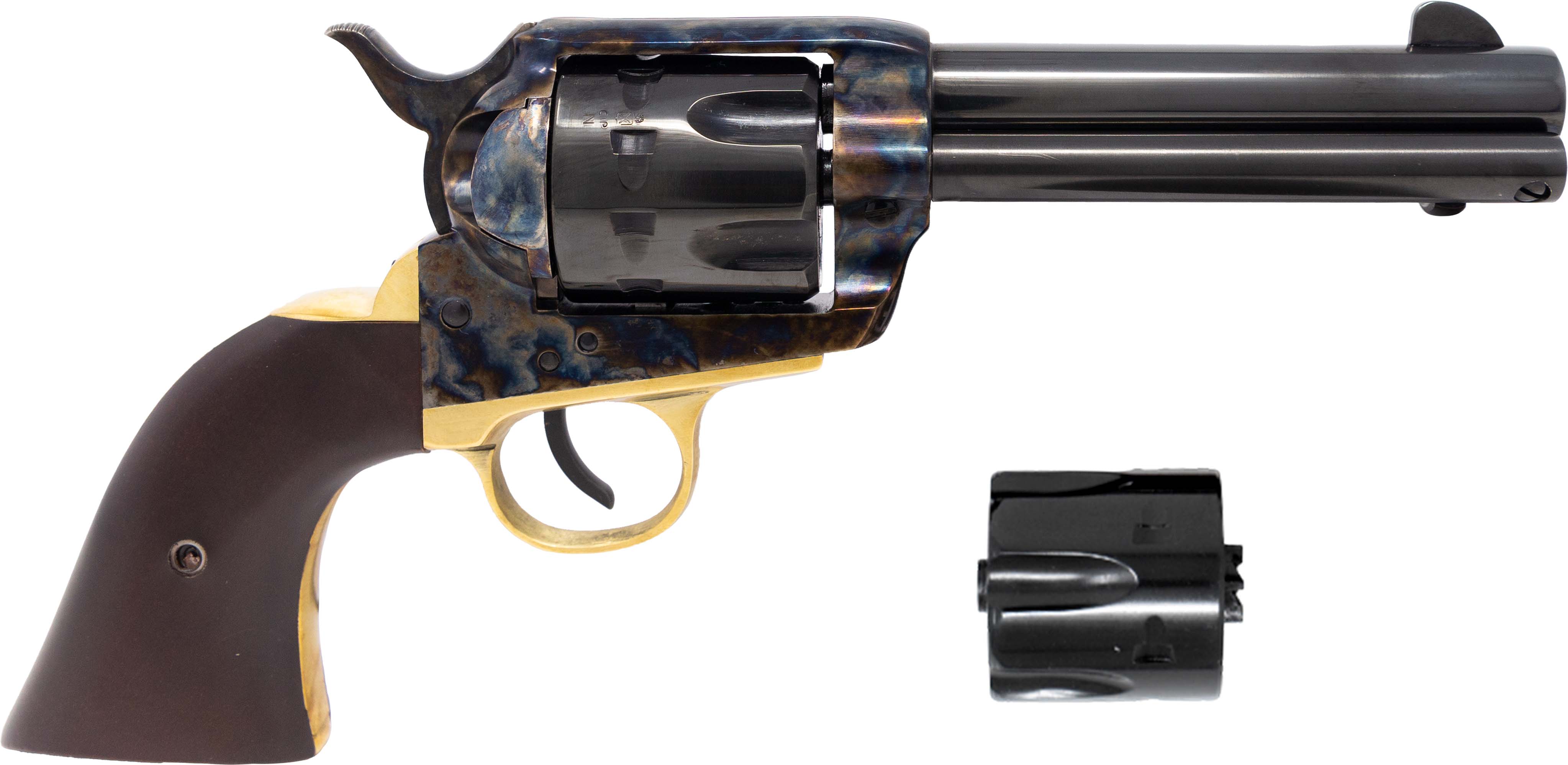 Pietta PSA5307 Kassnar Revolver .22MG/.22LR 4.75" Black Walnut Grips