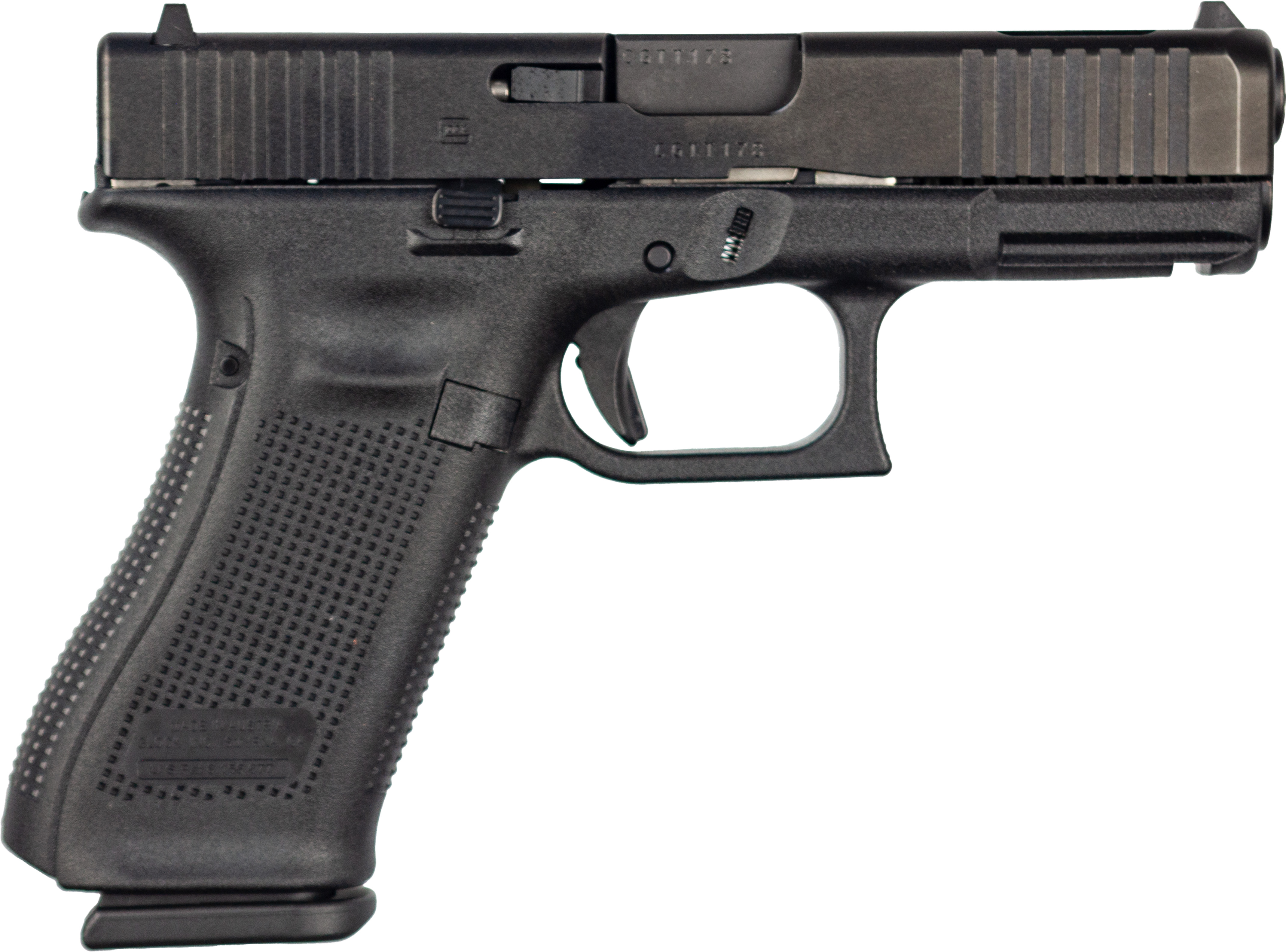 Glock PV4559203 G45C V G5 9mm 4.02" nDLC Semi-Auto Pistol - Glock - 9mm Luger (9x19 Parabellum)