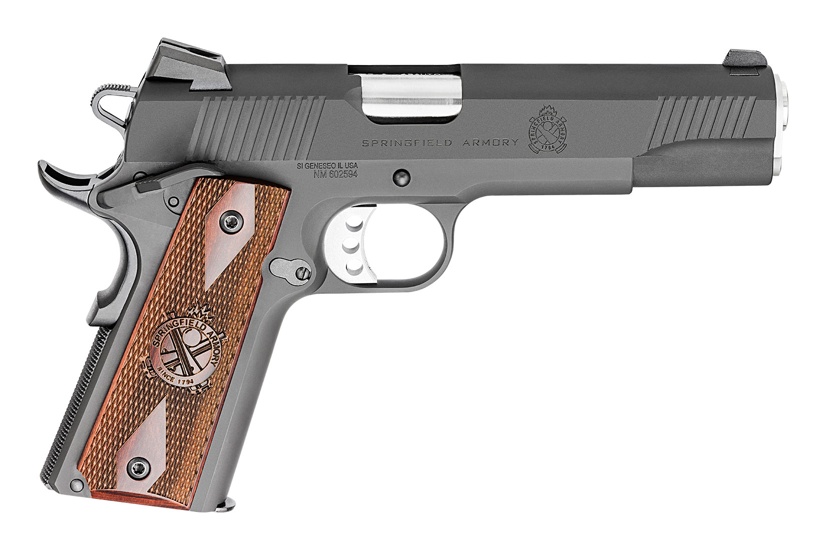 Springfield Armory 1911-A1 45 ACP 5 in Barrel Parkerized 7+1 Single Action - Springfield Armory - 45 ACP