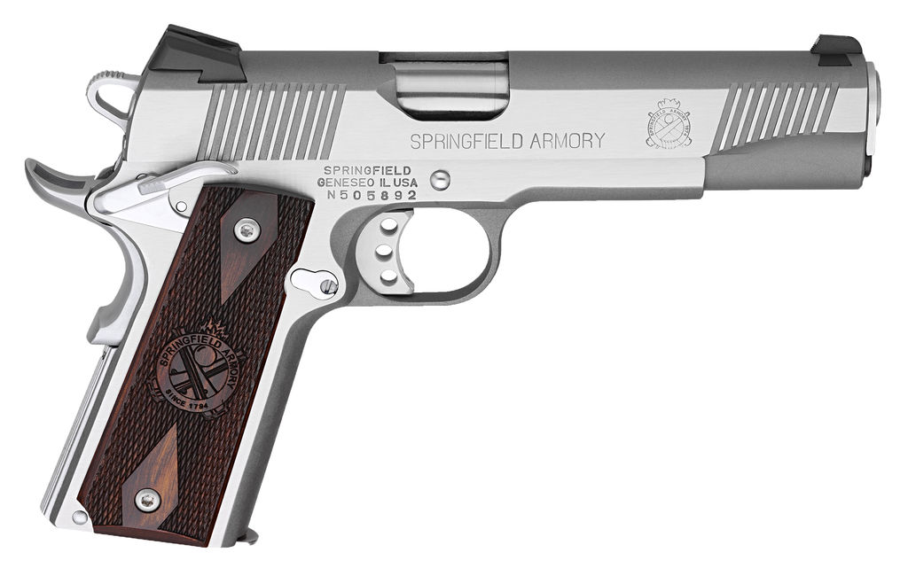 Springfield Armory 1911-A1 45 ACP 5 in Stainless Steel 7 Round Pistol