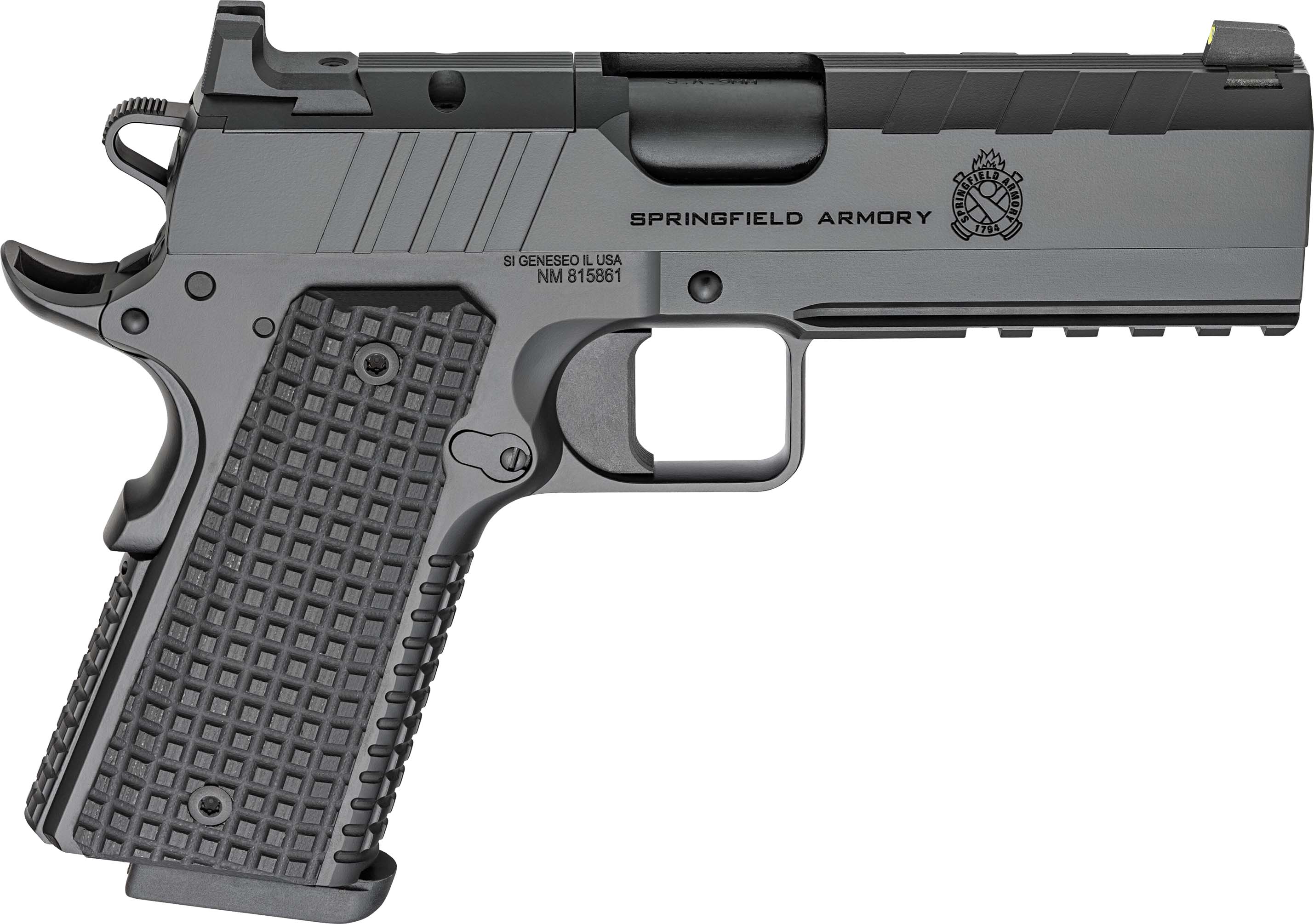 Springfield ARMORY 1911 Emissary AOS 9mm 4.25in 2x9rd Pistol (PX9227LAOS) - Springfield Armory - 9mm