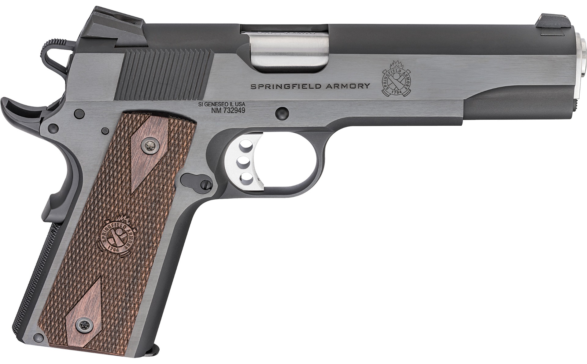 Springfield PX9420 1911 Garrison 45 ACP 5 in Blued Steel 7 Round Capacity
