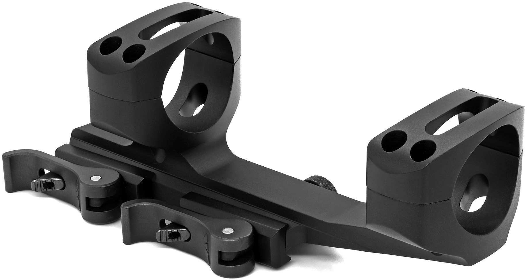 Warne QDXSKEL30TW Quick Detach X-SKEL 30mm Scope Mount Black Anodized