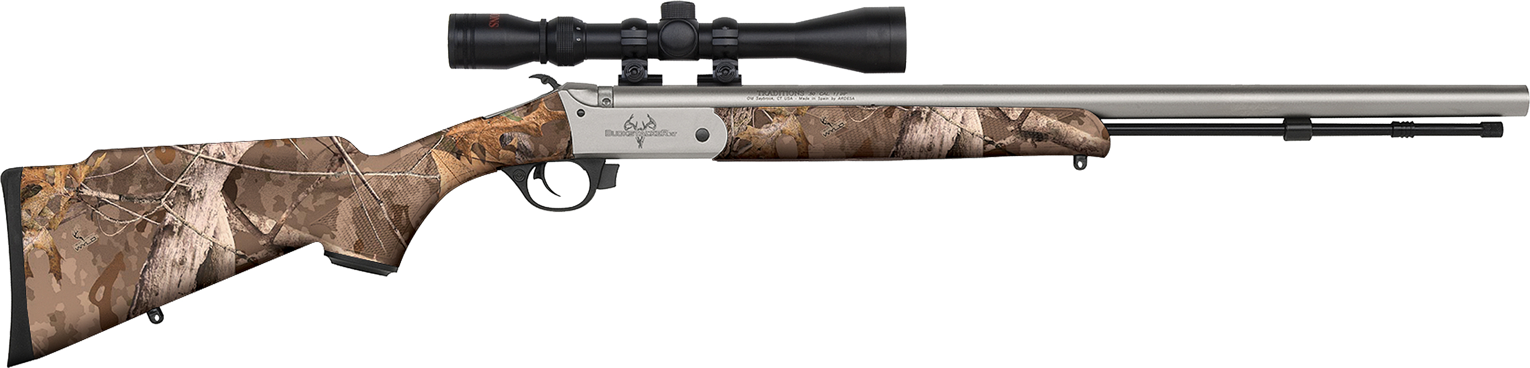 Traditions Buckstalker XT .50 Cal 3-9x40 SS Cera/Next - Traditions Performance Firearms - 50 Caliber