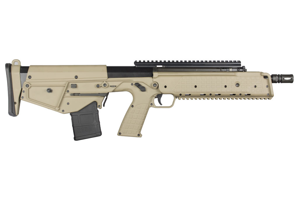 Kel-Tec RDB-17 Tan Bullpup Rifle - .223Rem, 17.3" Steel Barrel, 20-Round Capacity, Ambidextrous Design, Adjustable Ammo Use, 6.7lbs - Kel-Tec - 223 Rem | 5.56 NATO