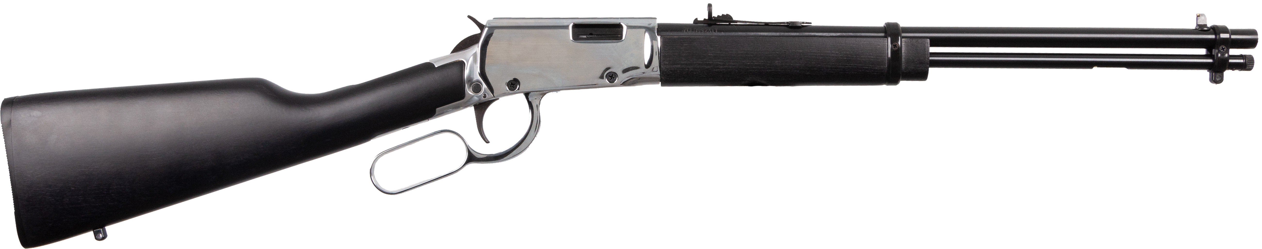 ROSSI Rio Bravo 22LR 18" 15rd Nickel/Wood Lever Action Rifle (RL22181WD-NI) - ROSSI - 22 LR
