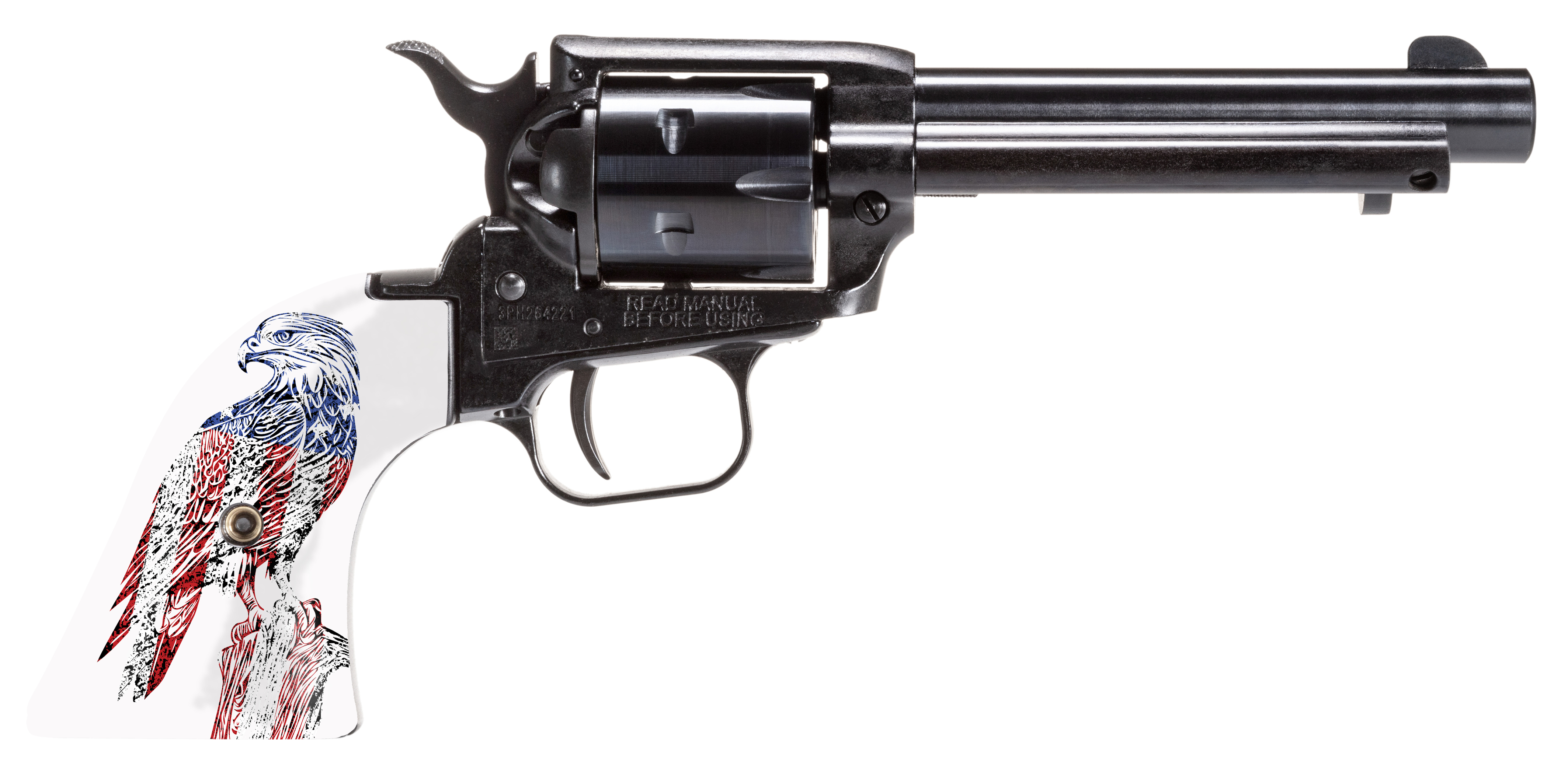 Heritage Arms RR22B4-PE .22LR Revolver 4.75" Barrel 6-Round Patriot Eagle