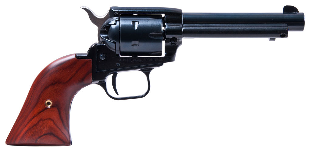 Heritage Rough Rider RR22B4 .22 LR 4.75 in Blued Steel 6rd SA Revolver - Heritage - 22 LR