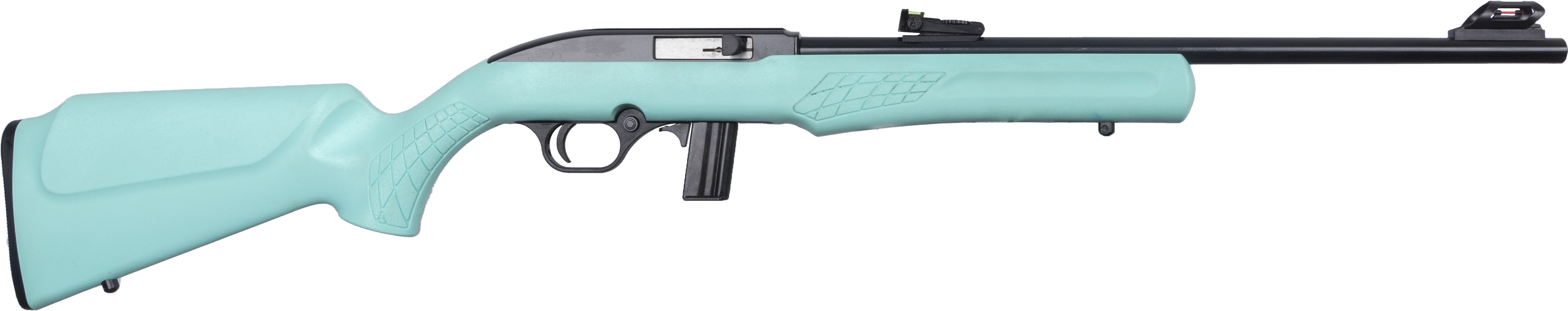 Rossi RS22L1811TL Teal Semi-Auto Rimfire Rifle 22 LR 18" Barrel 10+1 Fiber Optic Sights