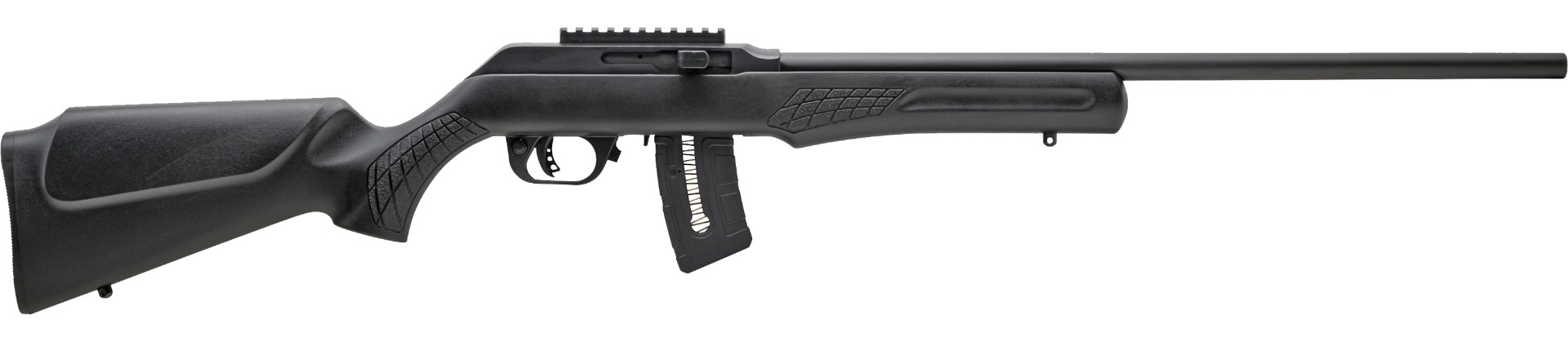 Rossi RS22W2111 22 WMR Semi-Auto Rifle 21" Barrel Matte Black Stock