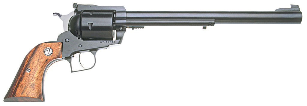 Ruger 0807 Super BlackHawk Revolver, 44 Rem Mag, 10.50" Barrel, Adjustable Sight, 6rd Capacity, Blued Alloy Steel, Hardwood Grip - Ruger - 44 Magnum | 44 Special