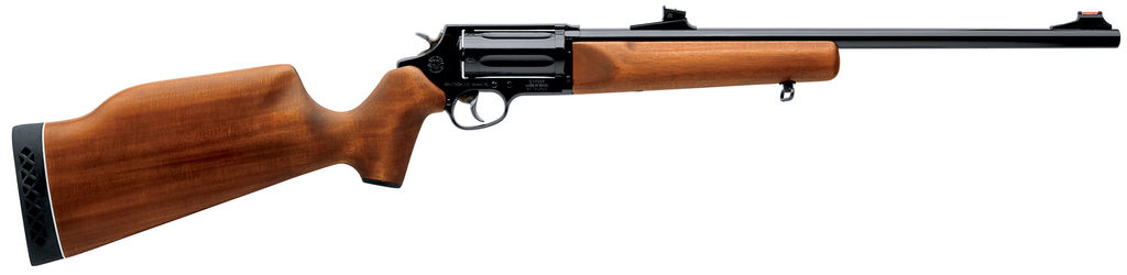 Rossi SCJ4510 Circuit Judge Rifle - Versatile .45 Colt/.410 Ga, 18.5" Barrel, Hardwood Stock, Red Fiber Optic Sight