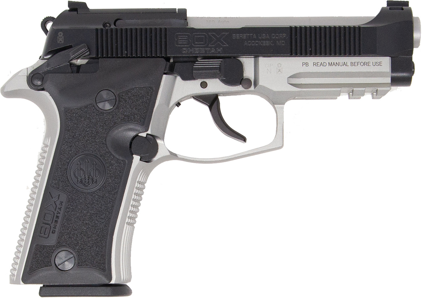 Beretta 80X Cheetah 380 ACP Matte Black Semi-Auto Pistol 13+1 Capacity