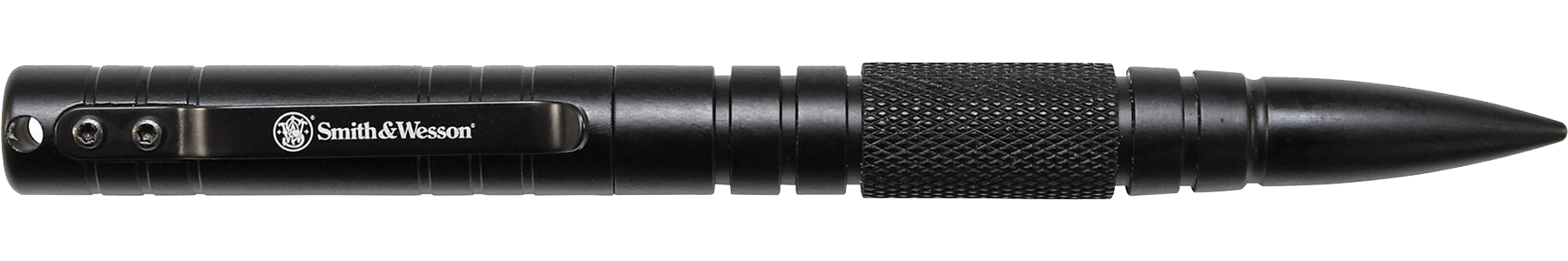 Smith & Wesson Tactical Pen - Black Body, Black Ink, 6.10" Overall Length, 0.22" Diameter